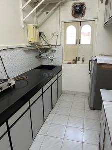 Kitchen Image of 680 Sq.ft 1 BHK Apartment / Flat for rent in Swaraj Homes Bhagwan Singh Apartment, Mahim Mumbai for Rs. 55000