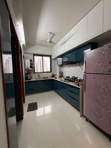 Kitchen Image of 1800 Sq.ft 3 BHK Apartment / Flat for sale in Radheshyam Madhav Pride, Naranpura Ahmedabad for Rs. 15000000