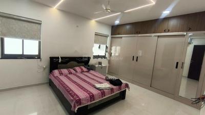 Bedroom Image of 2150 Sq.ft 3 BHK Apartment / Flat for rent in Accurate Wind Chimes, Narsingi Hyderabad for Rs. 55000