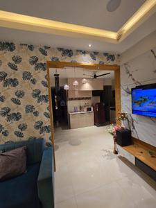 Hall Image of 1530 Sq.ft 3 BHK Apartment / Flat for sale in Swamarvella Swastik Marvella, Chandkheda Ahmedabad for Rs. 8500000
