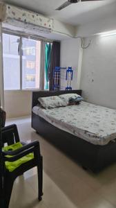 Bedroom Image of 600 Sq.ft 1 BHK Apartment / Flat for rent in LK Vrundavan Residency II, Sargasan Gandhinagar for Rs. 20000