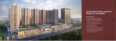 Image of 1800 Sq.ft 3 BHK Apartment / Flat for sale in Paradise Sai World Dreams, Dombivli East, Thane for Rs. 15300000