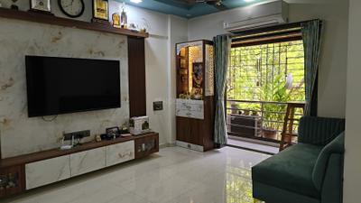 Living Room Image of 1057 Sq.ft 2 BHK Apartment / Flat for sale in Sanghvi Valley, Kalwa Thane for Rs. 12500000