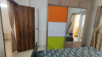 Bedroom Image of 1105 Sq.ft 2 BHK Apartment / Flat for rent in Sashank Amogha, Jakkur Bengaluru for Rs. 28000