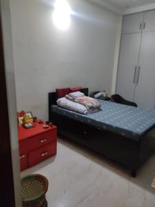 Bedroom Image of 1205 Sq.ft 3 BHK Builder Floor for rent in Indirapuram Ghaziabad for Rs. 28000