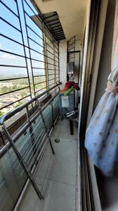 Balcony Image of 810 Sq.ft 1.5 BHK Apartment / Flat for sale in Vishesh Balaji Symphony, Panvel Navi Mumbai for Rs. 7200000