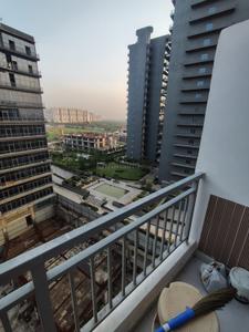 Balcony Image of 595 Sq.ft 1 RK Studio for rent in S P Nx One, Noida Extension Greater Noida for Rs. 23500