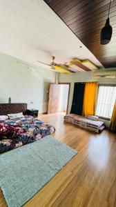 Bedroom Image of 1250 Sq.ft 1 BHK Builder Floor for rent in Indra Puri Colony Indore for Rs. 14500