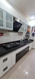 Kitchen Image of 700 Sq.ft 2 BHK Apartment / Flat for sale in Goyal Orchid Whitefield, Makarba Ahmedabad for Rs. 7651000
