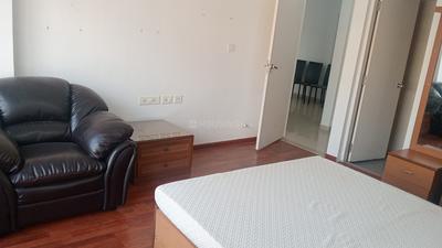 Bedroom Image of 1850 Sq.ft 3 BHK Apartment / Flat for rent in Adani The Meadows, Shantigram Ahmedabad for Rs. 40000