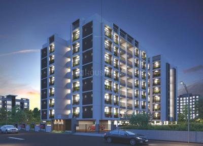 Image of 1755 Sq.ft 3 BHK Apartment / Flat for sale in Satyaa II, Tragad, Ahmedabad for Rs. 7600000