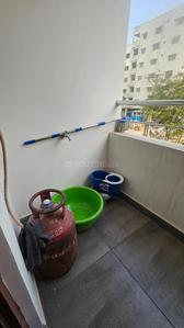 Balcony Image of 680 Sq.ft 1 BHK Apartment / Flat for rent in Madhapur Hyderabad for Rs. 31000