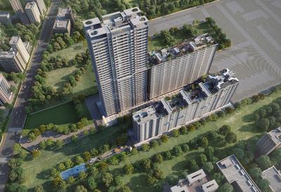 Image of 1138 Sq.ft 2 BHK Apartment / Flat for sale in NDG Om Mangalam Samruddhi, Kiwale, Pune for Rs. 7250000