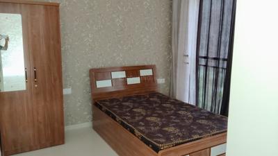 Bedroom Image of 700 Sq.ft 2 BHK Apartment / Flat for rent in Godrej Park Greens, Mamurdi Pune for Rs. 26000