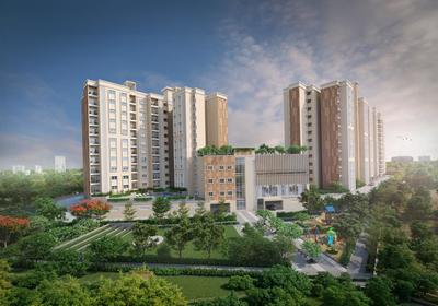 Image of 1640 Sq.ft 3 BHK Apartment / Flat for sale in Shriram Codename King Life, Koyambedu, Chennai for Rs. 22700000