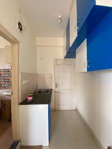 Kitchen Image of 400 Sq.ft 1 RK Apartment / Flat for rent in Kasturi Nagar Bengaluru for Rs. 17000