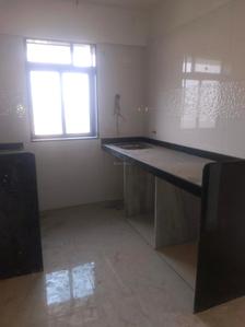 Kitchen Image of 456 Sq.ft 1 BHK Apartment / Flat for sale in Marine View, Borivali West Mumbai for Rs. 9225000