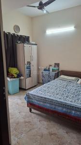 Bedroom Image of 525 Sq.ft 1 BHK Builder Floor for rent in Lajpat Nagar New Delhi for Rs. 33000
