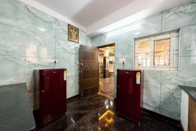 Kitchen Image of 300 Sq.ft 1 RK Apartment / Flat for rent in BTM Layout Bengaluru for Rs. 18000