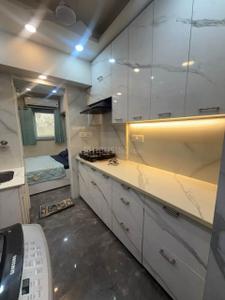 Kitchen Image of 1500 Sq.ft 2 BHK Builder Floor for rent in Saket New Delhi for Rs. 28000