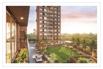 Image of 628 Sq.ft 2 BHK Apartment / Flat for sale in Shri Brahmani Vishakha Eliana, Chandkheda, Ahmedabad for Rs. 6999999
