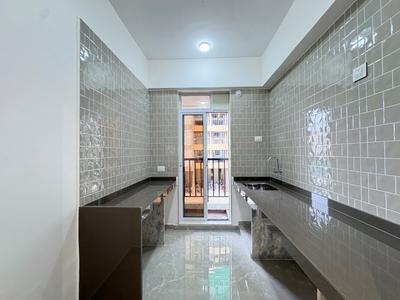 Kitchen Image of 670 Sq.ft 1 BHK Apartment / Flat for sale in Thakurli Thane for Rs. 4500000
