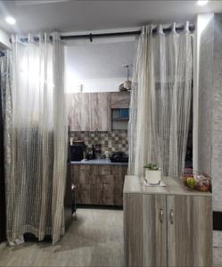 Kitchen Image of 1350 Sq.ft 3 BHK Apartment / Flat for sale in Freedom Fighters Enclave New Delhi for Rs. 12500000