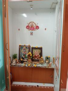 Pooja Room Image of 1200 Sq.ft 2 BHK Apartment / Flat for sale in Sanjaynagar Bengaluru for Rs. 10000000