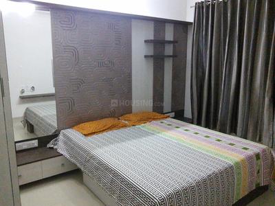 Bedroom Image of 1300 Sq.ft 3 BHK Apartment / Flat for rent in Pharande Celestial City, Ravet Pune for Rs. 35000