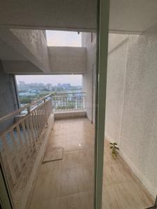 Balcony Image of 1100 Sq.ft 2 BHK Apartment / Flat for rent in Kingston Aura A B C D E And Apex, Handewadi Pune for Rs. 20000
