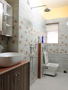 Common Bathroom One Image of 1800 Sq.ft 3 BHK Apartment / Flat for sale in Sarada Pally Kolkata for Rs. 5800000