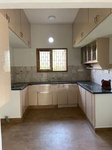 Kitchen Image of 1500 Sq.ft 3 BHK Independent House for rent in Perumbakkam Chennai for Rs. 40000