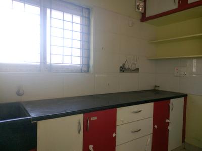 Kitchen Image of 600 Sq.ft 1 BHK Apartment / Flat for rent in Varthur Bengaluru for Rs. 15500