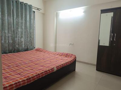 Bedroom Image of 698 Sq.ft 1 BHK Apartment / Flat for rent in Siddhi Nisarg, Wakad Pune for Rs. 23000