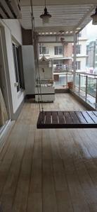 Balcony Image of 1700 Sq.ft 3 BHK Apartment / Flat for rent in Kumar Peninsula, Pashan Pune for Rs. 75000