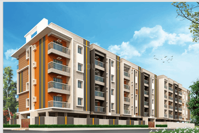 Image of 1180 Sq.ft 2 BHK Apartment / Flat for sale in Hennur, Bengaluru for Rs. 7400000