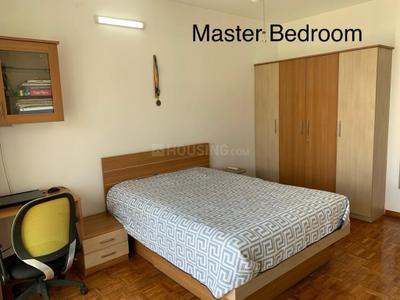 Bedroom Image of 1752 Sq.ft 3 BHK Penthouse for rent in Marvel Enigma, Kharadi Pune for Rs. 95000