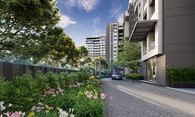 Image of 2062 Sq.ft 3 BHK Apartment / Flat for sale in Pal, Surat for Rs. 10100000