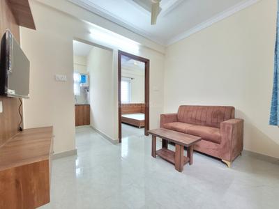 Hall Image of 900 Sq.ft 1 BHK Apartment / Flat for rent in BTM Layout Bengaluru for Rs. 24000