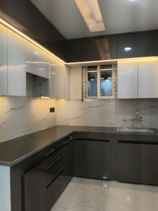 Kitchen Image of 1600 Sq.ft 3 BHK Builder Floor for sale in Sam Florance 2, Noida Extension Greater Noida for Rs. 6000000