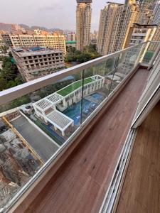 Balcony Image of 1450 Sq.ft 3.5 BHK Apartment / Flat for sale in Thane West Thane for Rs. 29500000