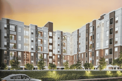 Image of 1274 Sq.ft 3 BHK Apartment / Flat for sale in DAC Napa Valley, Ottiyambakkam, Chennai for Rs. 9200000