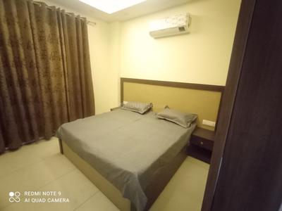 Bedroom Image of 500 Sq.ft 1 BHK Builder Floor for rent in Hewo Apartments II, Sector 56 Gurgaon for Rs. 35000