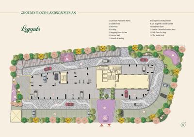 Image of 1104 Sq.ft 3 BHK Apartment / Flat for sale in Pushpa Aangan, Mansarovar Extension, Jaipur for Rs. 8200000