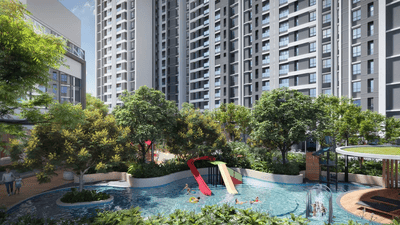 Image of 700 Sq.ft 2 BHK Apartment / Flat for sale in Rustomjee La Familia, Thane West, Thane for Rs. 13600000