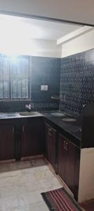 Kitchen Image of 1150 Sq.ft 3 BHK Villa for rent in Karelibagh Vadodara for Rs. 11000