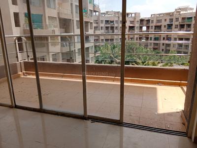 Balcony Image of 1400 Sq.ft 3 BHK Apartment / Flat for rent in Rama Air Castles, Marunji Pune for Rs. 27000