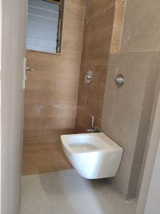 Common Bathroom Image of 680 Sq.ft 1 BHK Apartment / Flat for sale in Pushpak Nagar Navi Mumbai for Rs. 4450000