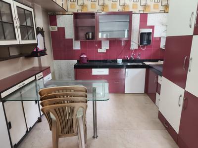 Kitchen Image of 545 Sq.ft 1 BHK Independent House for rent in Bandal Complex, Kothrud Pune for Rs. 23000