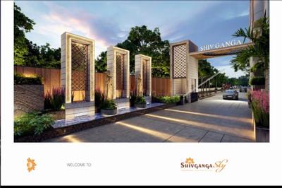 Image of 748 Sq.ft 3 BHK Apartment / Flat for sale in Samarpan Shiv Ganga Sky, Nagalpur Part, Mehsana for Rs. 4250000